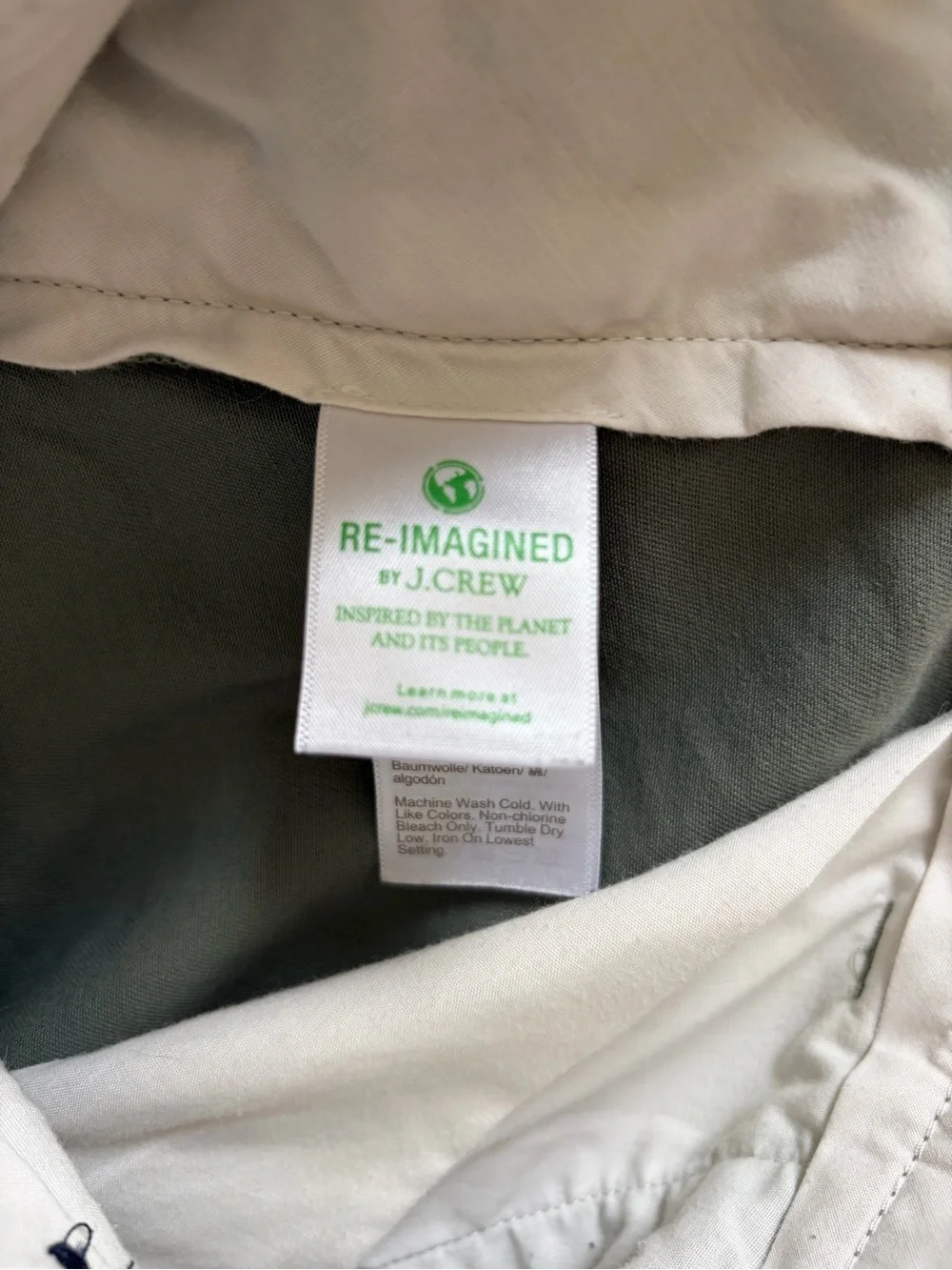 J. Crew crew inseam
